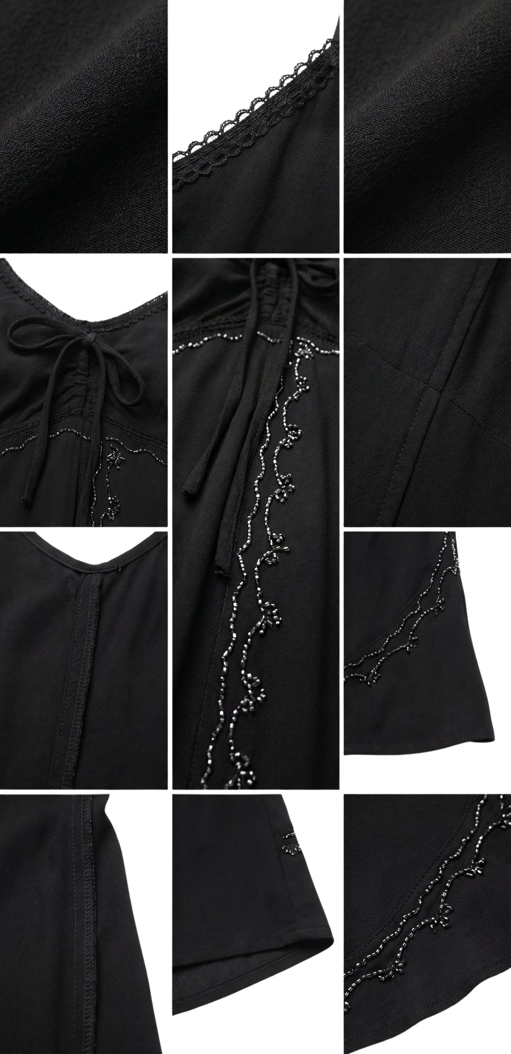 Sakkas Allie Stonewashed Embroidered Adjustable Spaghetti Straps Long Dress