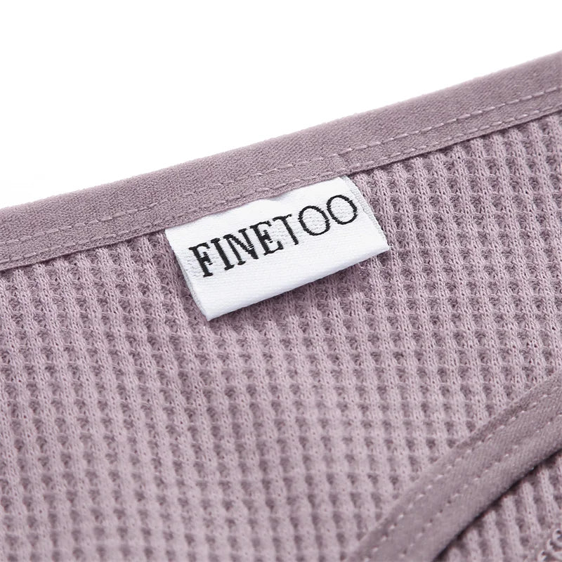 3Pcs/set Women Cotton Brazilian Panties S-XL Waffle Style Underpants Ladies Cotton Underwear Comfortable Soft Female Lingerie