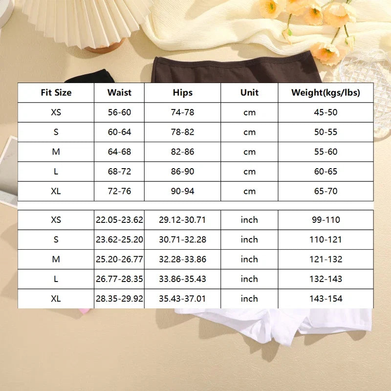 3PCS/SET Women Panties Cotton Seamless Sports Boxers Underwear Female Solid Color Briefs Cozy Lingerie Intimate Underpants XS-XL