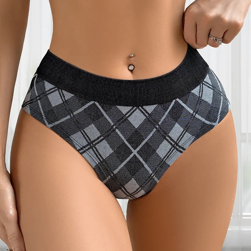 5pcs/Mid Waist Breathable Comfortable Seamless Women's Panties Female Underpants Lingerie Athletic Lady Briefs Underwear