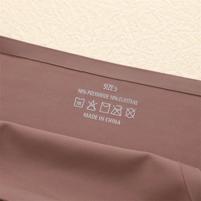 10Pcs Seamless Thong Women Thin Strap Low Waist High Flexibility Panties Sexy Underwear Ladies Briefs T-back Comfortable Women