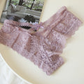 Lace Thin Sexy Girls Panties Seamless Women Briefs Thong Hollow Out G String Underwear Transparent Female Low Waist Lingerie