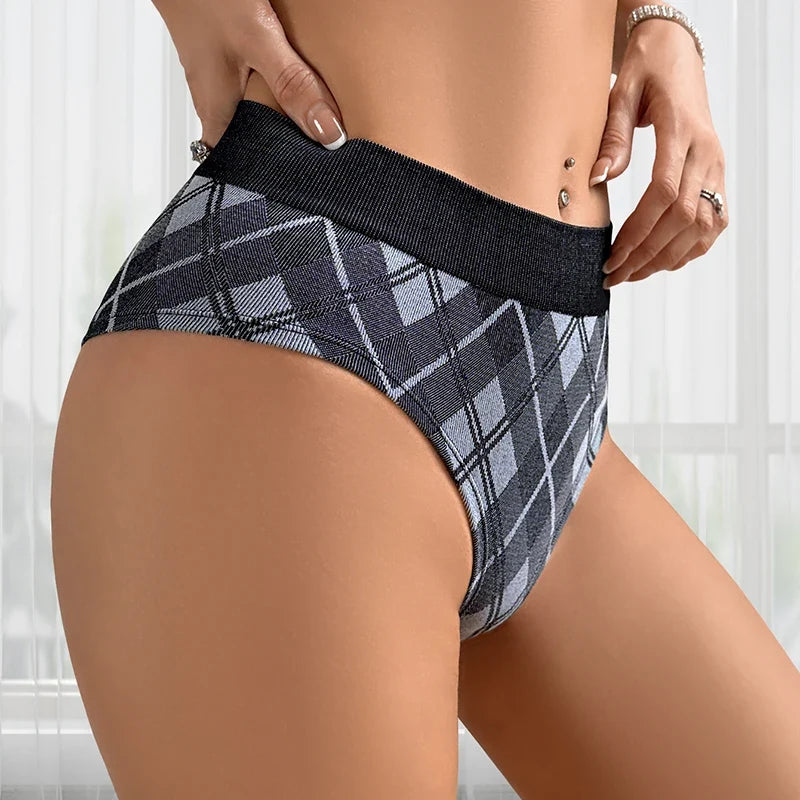 5pcs/Mid Waist Breathable Comfortable Seamless Women's Panties Female Underpants Lingerie Athletic Lady Briefs Underwear