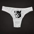 Y2K Women's Underwear Cute Cat Print Underwear Breathable Underwear Fun Hot Print Underwear Sexy Slimming Underwear Emo Girls
