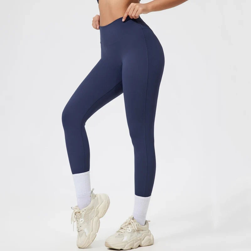 DIAS FIT JOY  Yoga Pants Fitness Women Cycling Gym Seamless Tights Sports Leggings High Waist Sexy Trousers Workout Sports Wear