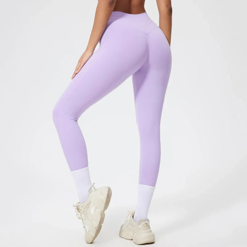 DIAS FIT JOY  Yoga Pants Fitness Women Cycling Gym Seamless Tights Sports Leggings High Waist Sexy Trousers Workout Sports Wear