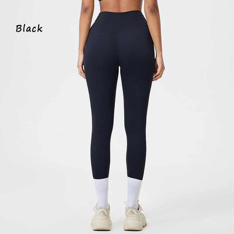 DIAS FIT JOY  Yoga Pants Fitness Women Cycling Gym Seamless Tights Sports Leggings High Waist Sexy Trousers Workout Sports Wear