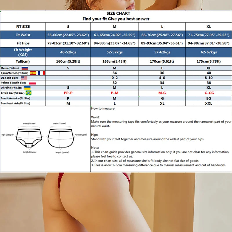 3Pcs/Set Cotton G-String Sexy Women Thong Adjustable Belt Seamless Panties Breathable Low Waist Lingerie Female Soft Solid Color