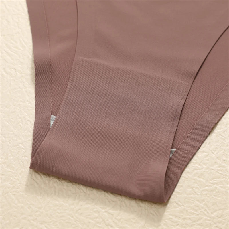 10Pcs Seamless Thong Women Thin Strap Low Waist High Flexibility Panties Sexy Underwear Ladies Briefs T-back Comfortable Women