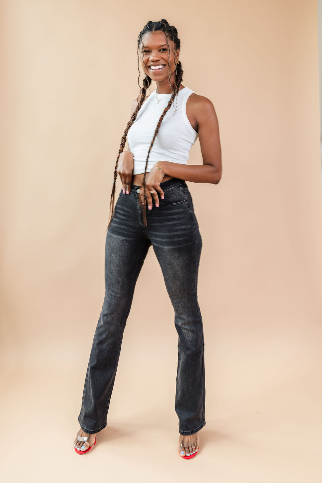 Tall Midnight Mist Bootcut Jeans - Final Sale
