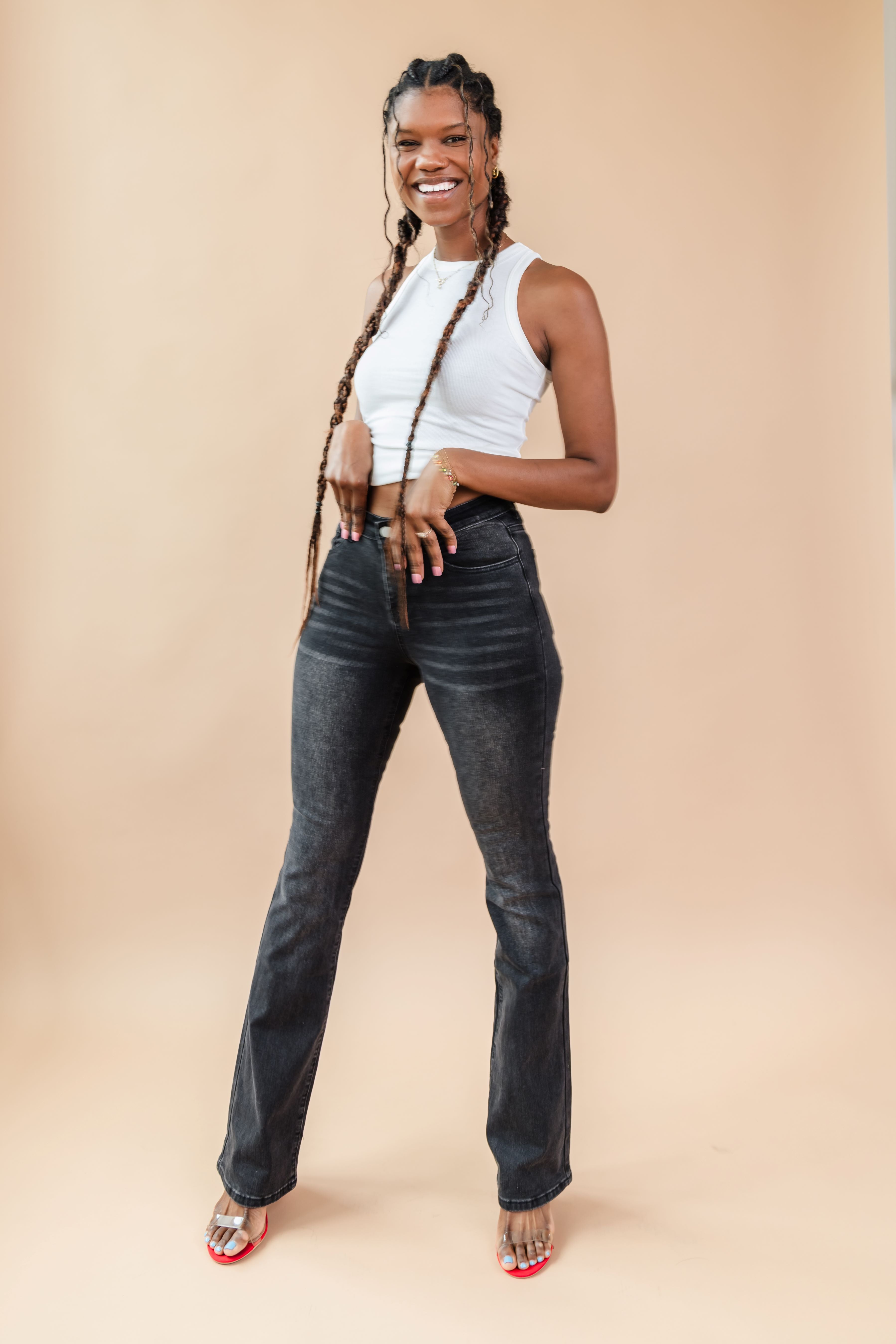 Tall Midnight Mist Bootcut Jeans - Final Sale