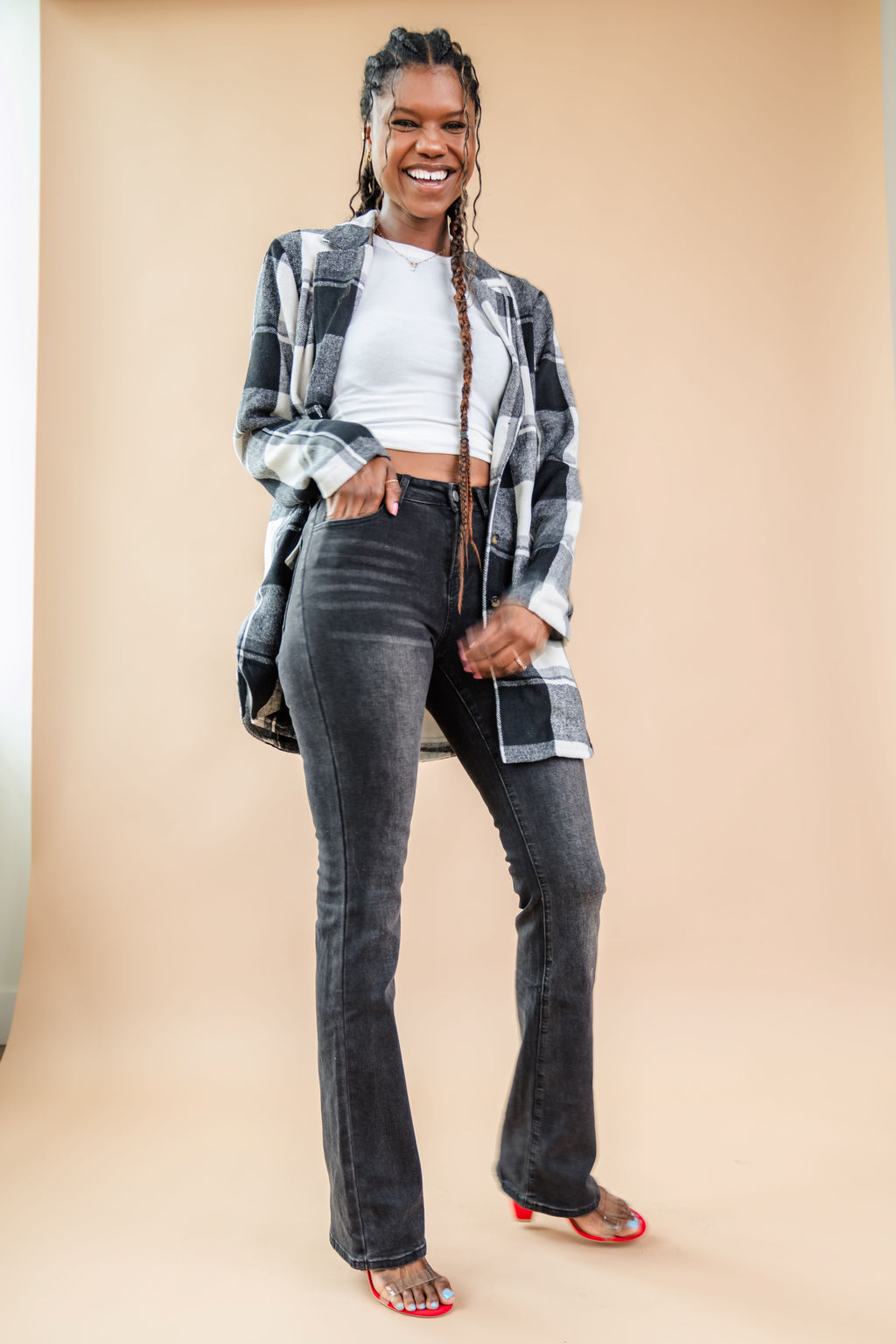 Tall Midnight Mist Bootcut Jeans - Final Sale