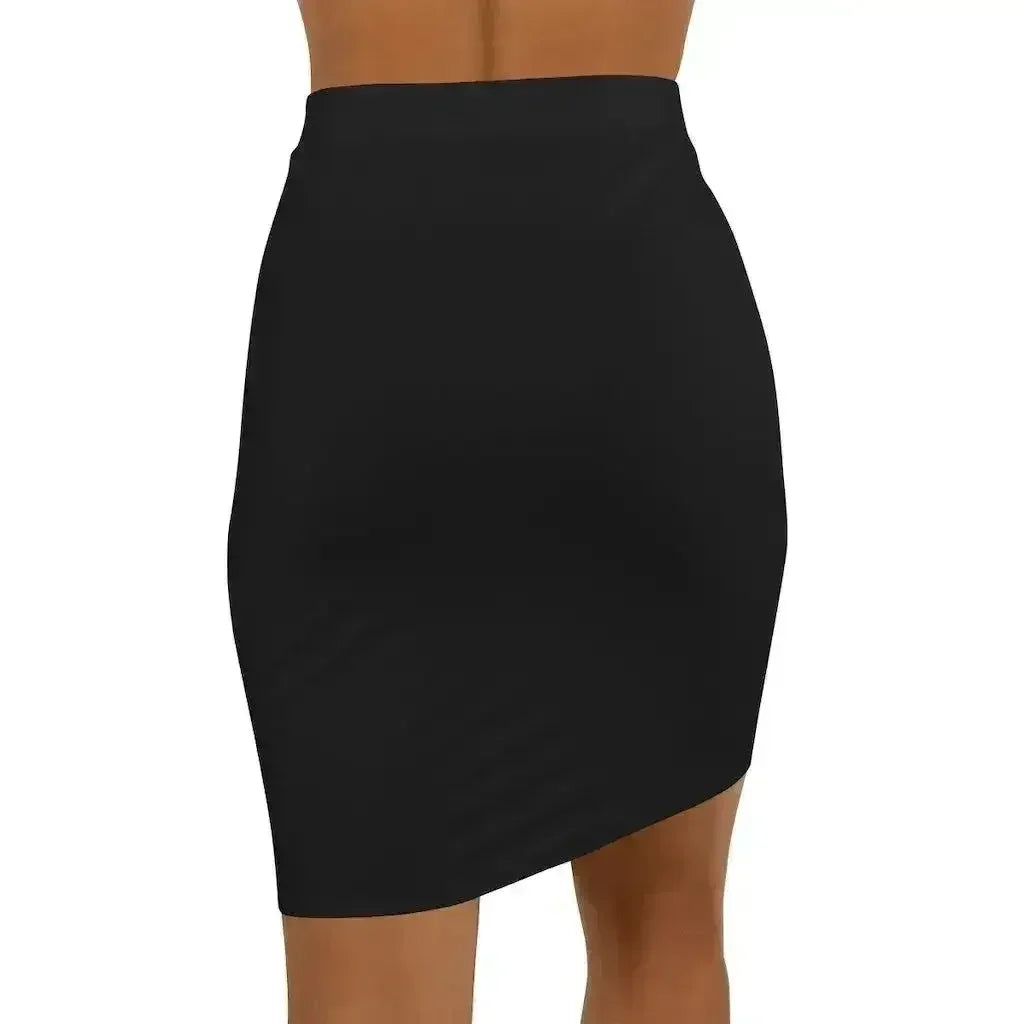 Stretchy Black Pencil Skirt