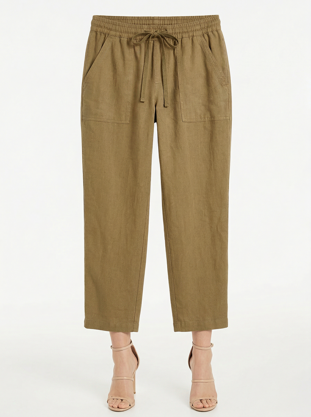 Guess Womens Anya Casual Solid Cargo Pants, Size 4