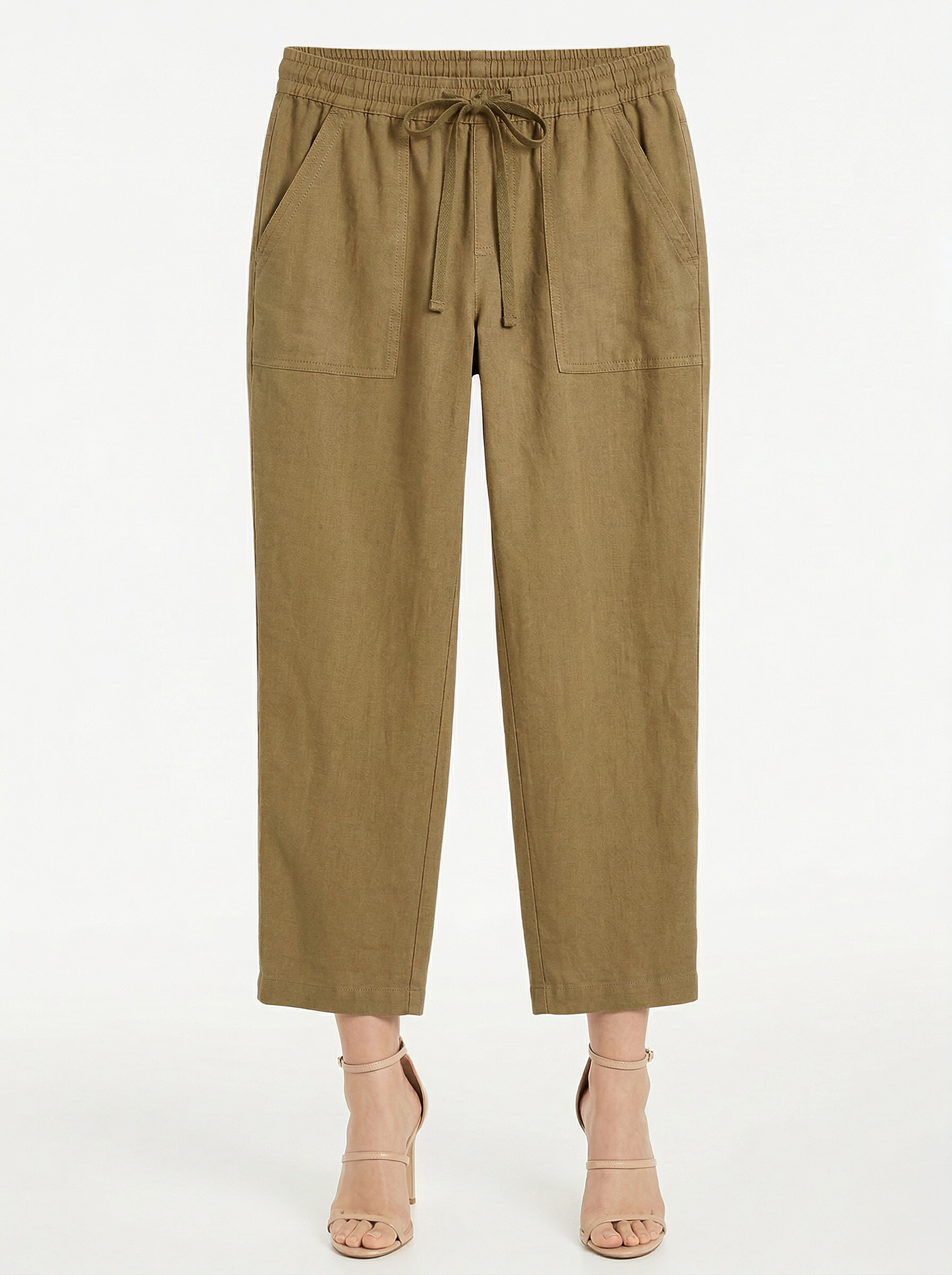 Guess Womens Anya Casual Solid Cargo Pants, Size 4