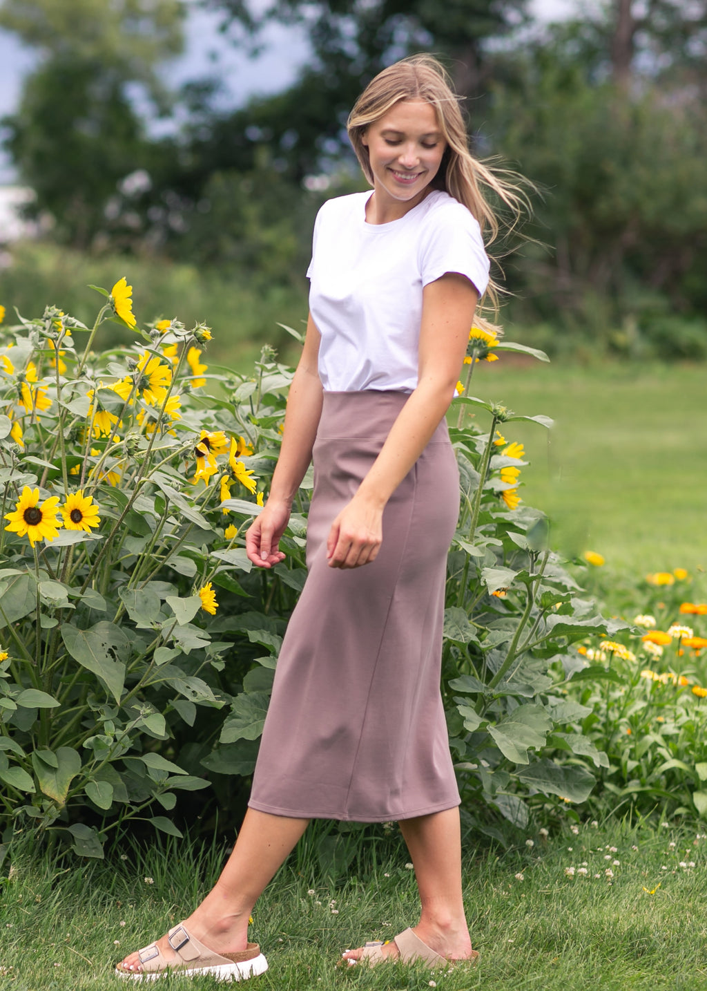 Quinn Midi Skirt (31")