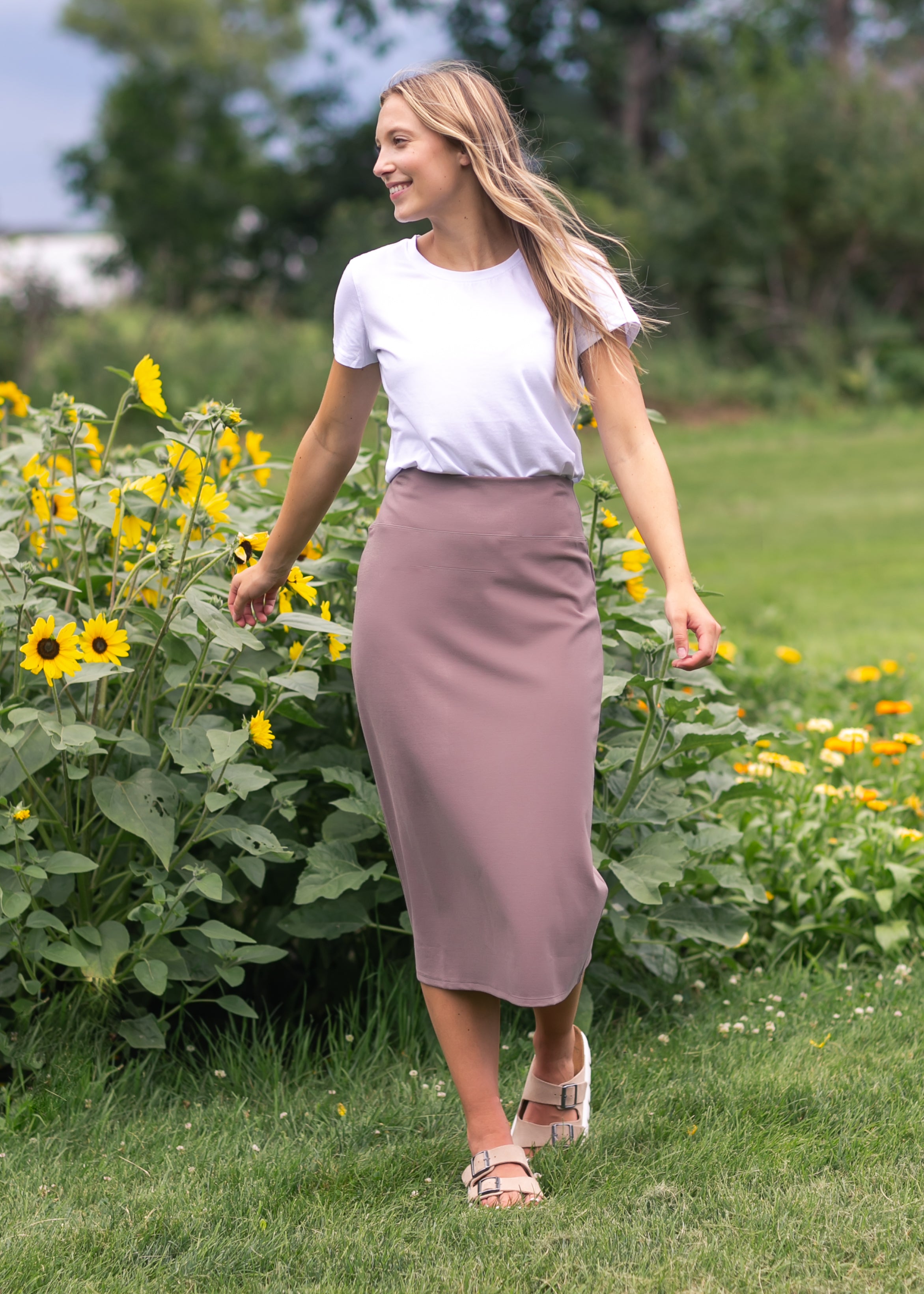 Quinn Midi Skirt (31")