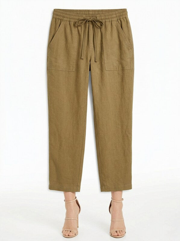 Guess Womens Anya Casual Solid Cargo Pants, Size 4